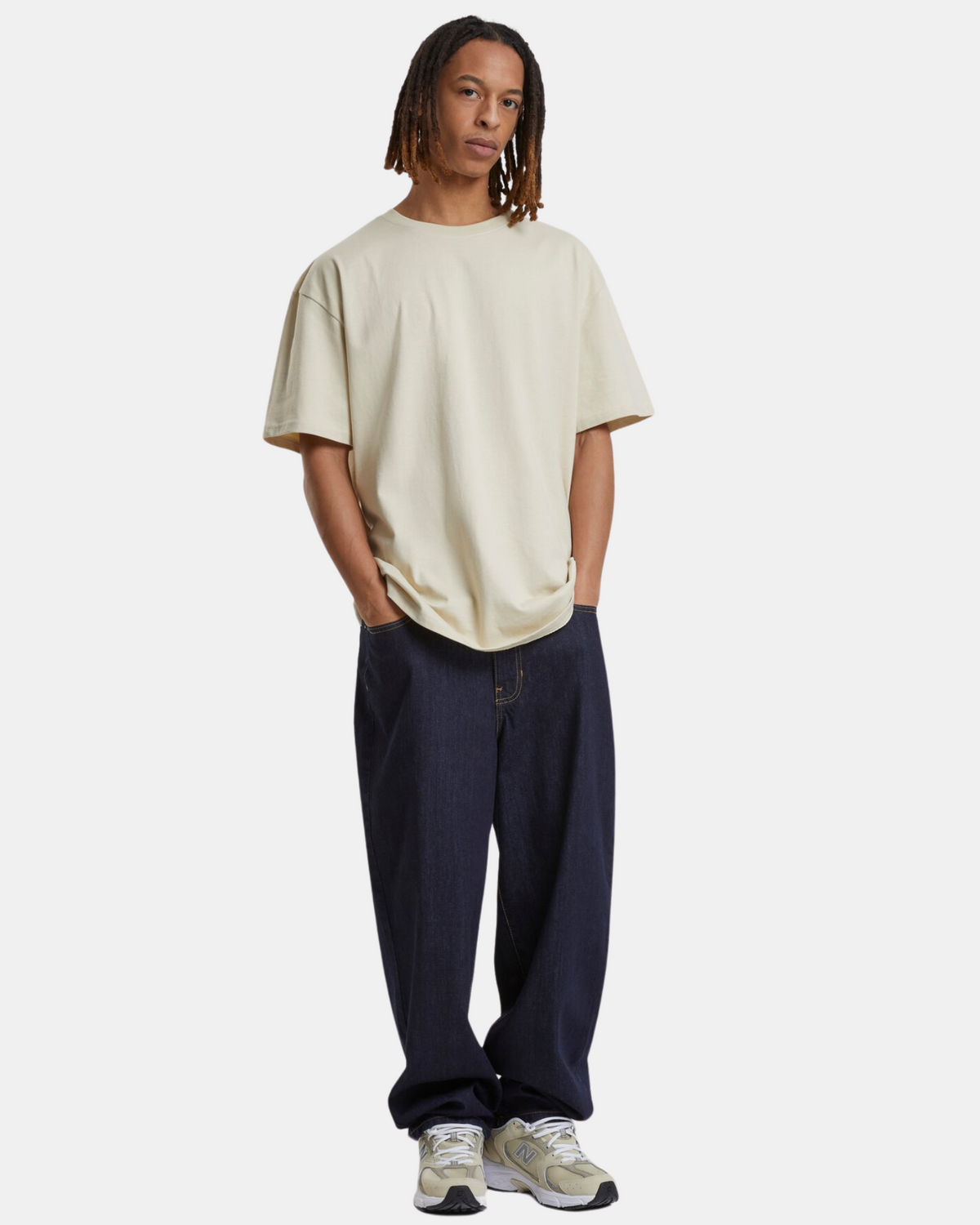 Heavy Oversized Tee - Sand — photo 2