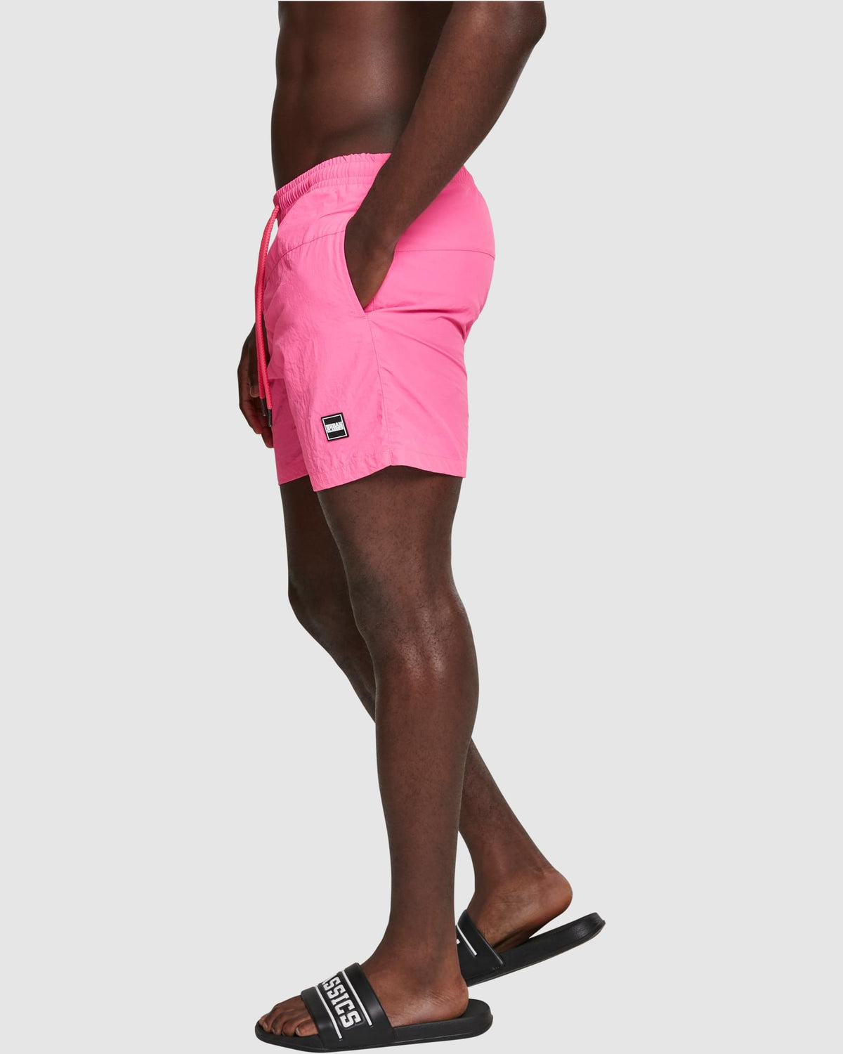 Block Swim Shorts - Neon Pink — photo 2
