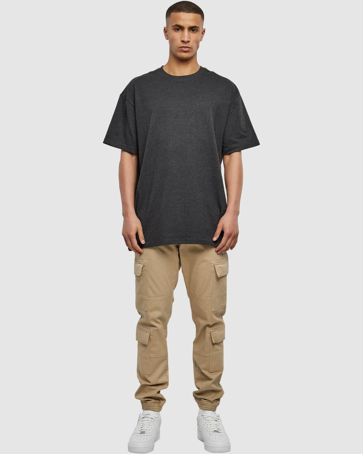 Heavy Oversized Tee - Charcoal — photo 2