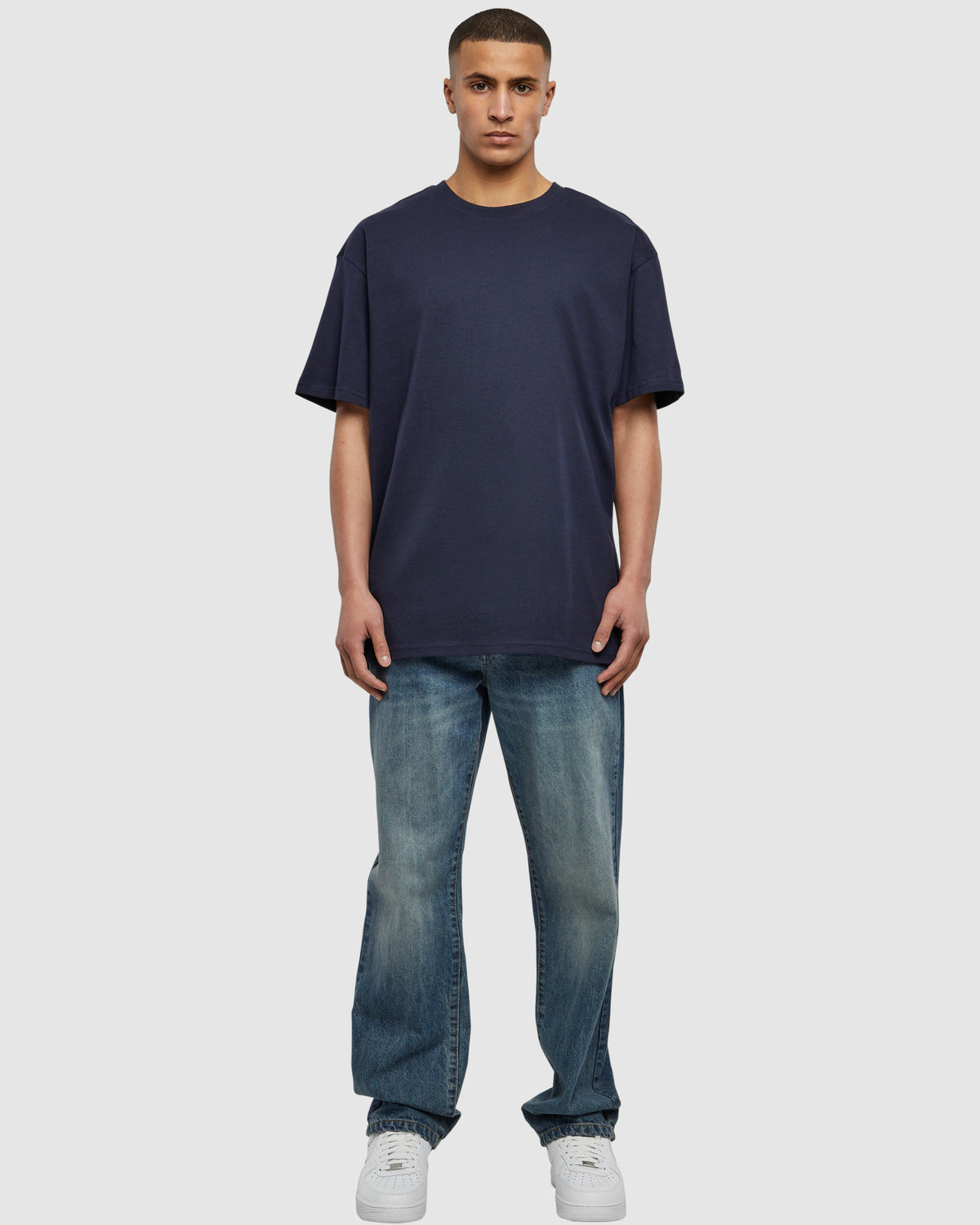Heavy Oversized Tee - Midnight Navy — photo 2