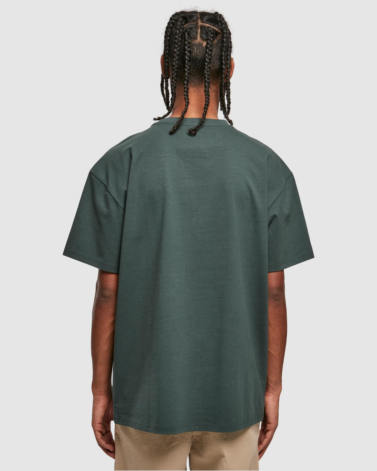 Heavy Oversized Tee - Bottle Green — photo 5
