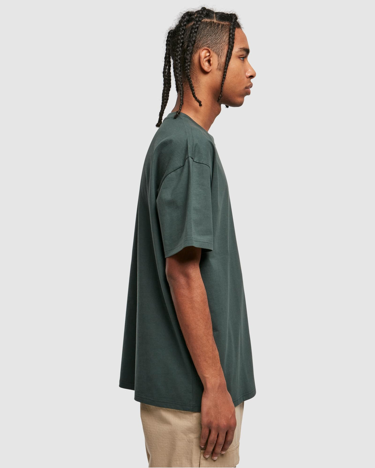 Heavy Oversized Tee - Bottle Green — photo 6