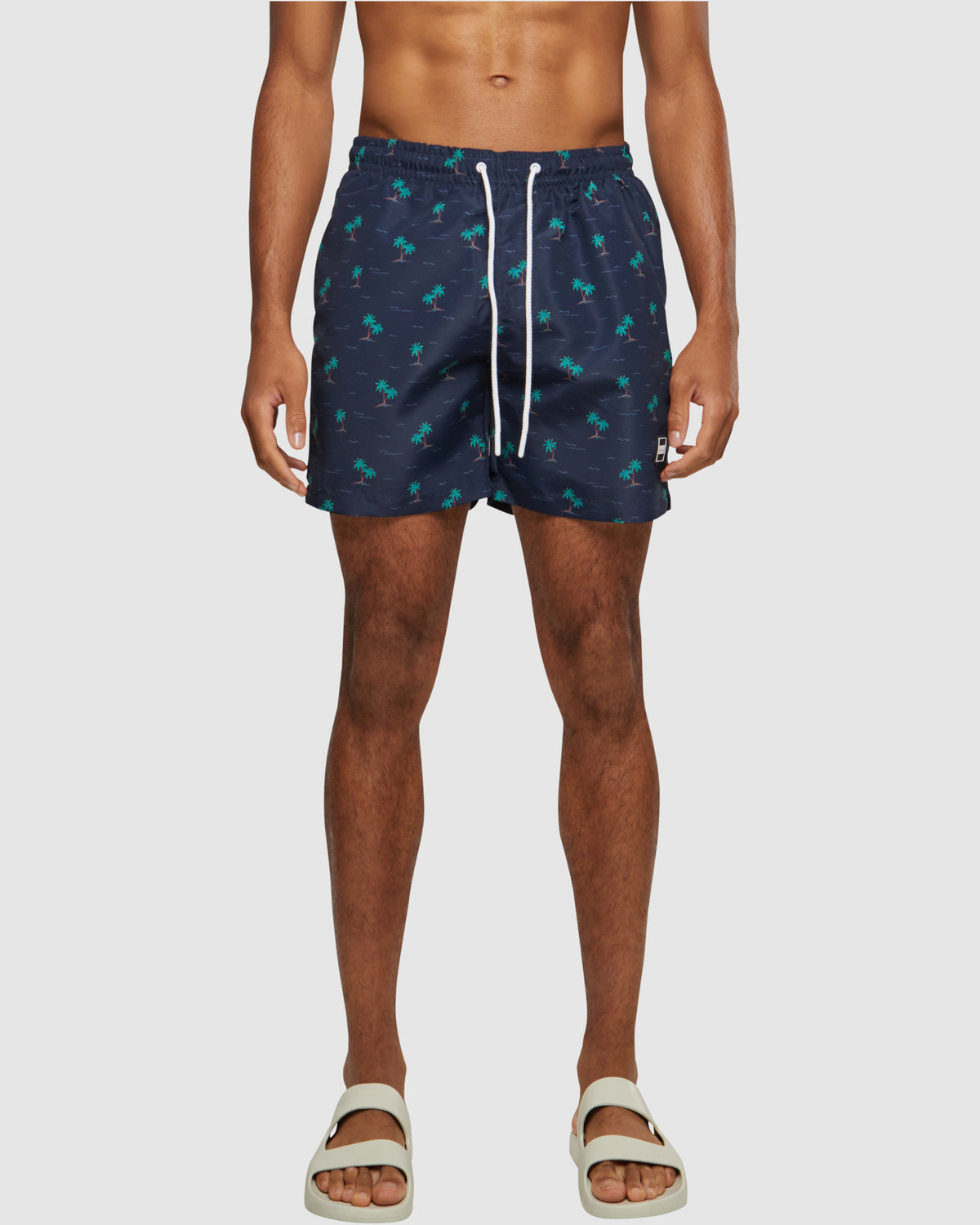 Pattern Swim Shorts - Island AOP — photo 1