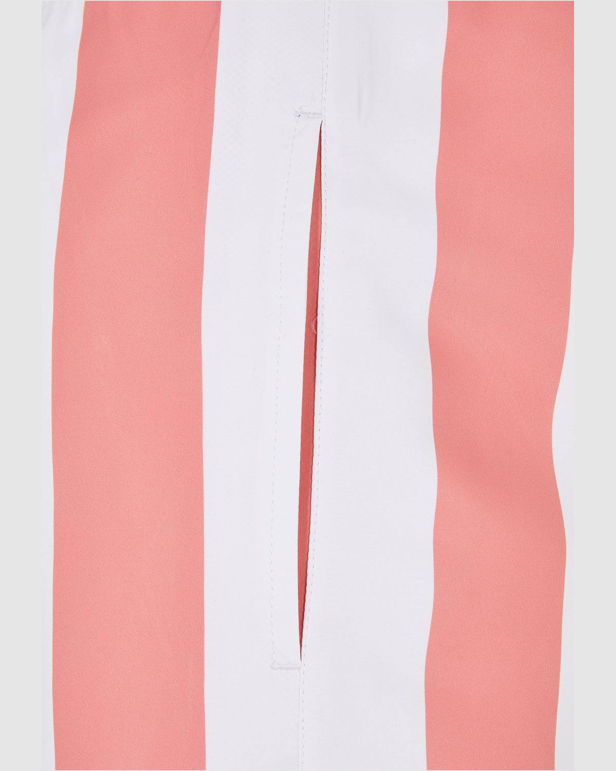 Pattern Swim Shorts - Pale Pink Bar Stripe — photo 11