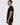 Shaped Long Tee - Black