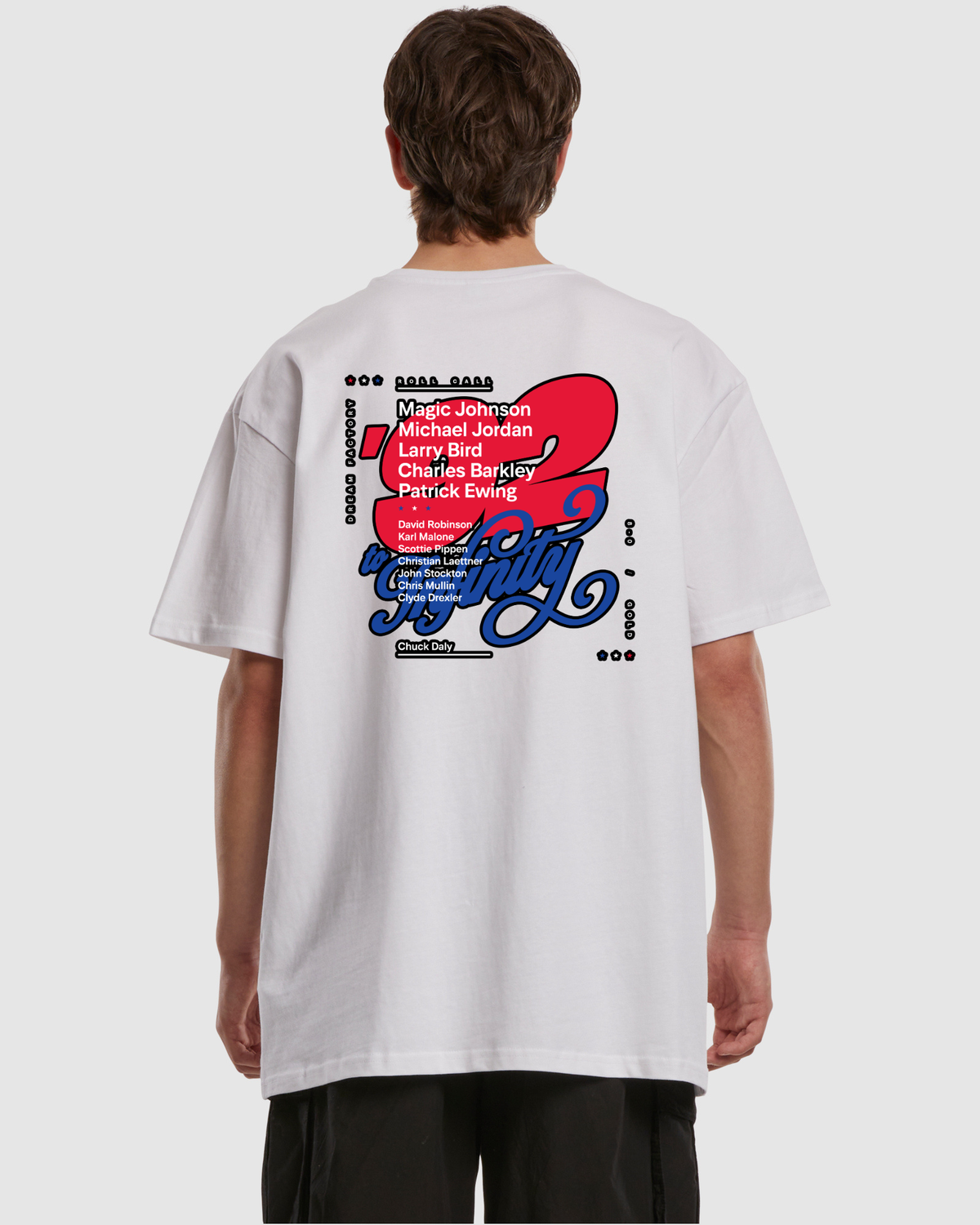 Dream Factory - Heavy Oversized Tee - White — photo 1