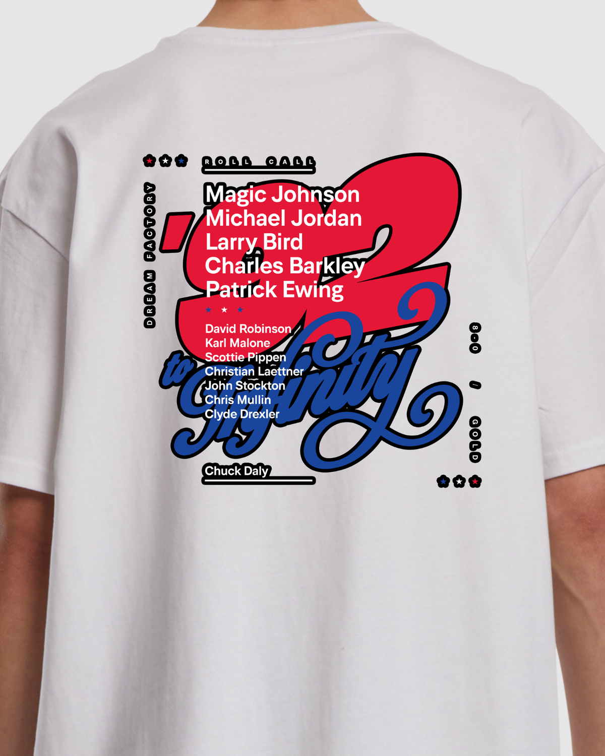 Dream Factory - Heavy Oversized Tee - White — photo 3