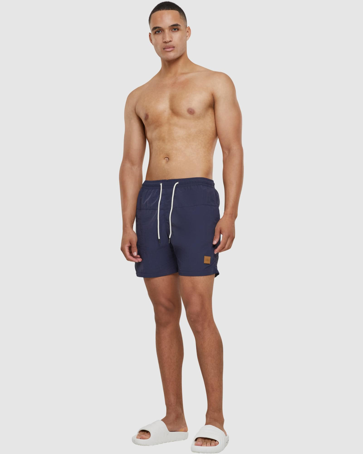 Block Swim Shorts - Navy — photo 6
