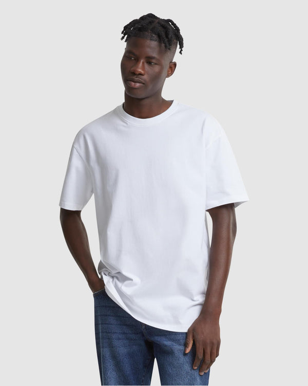 Heavy Oversized Tee - White