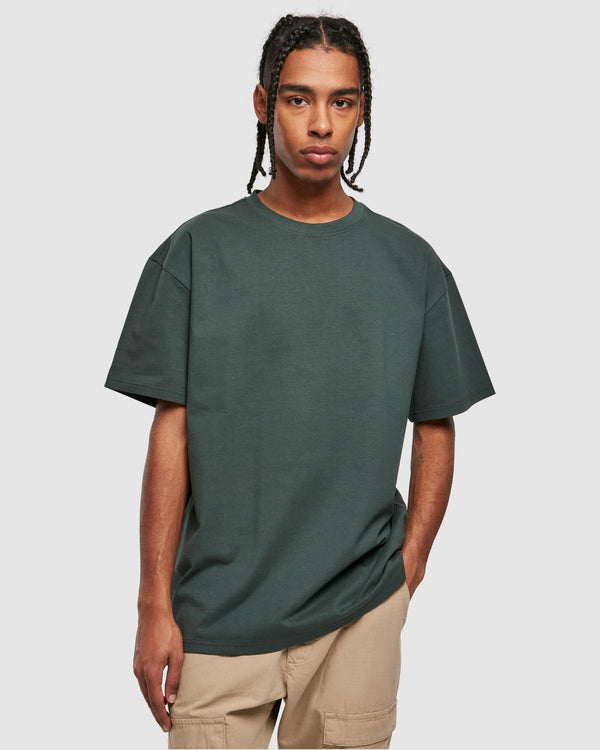 Heavy Oversized Tee - Bottle Green