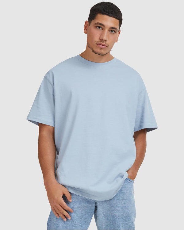 Heavy Oversized Tee - Summer Blue