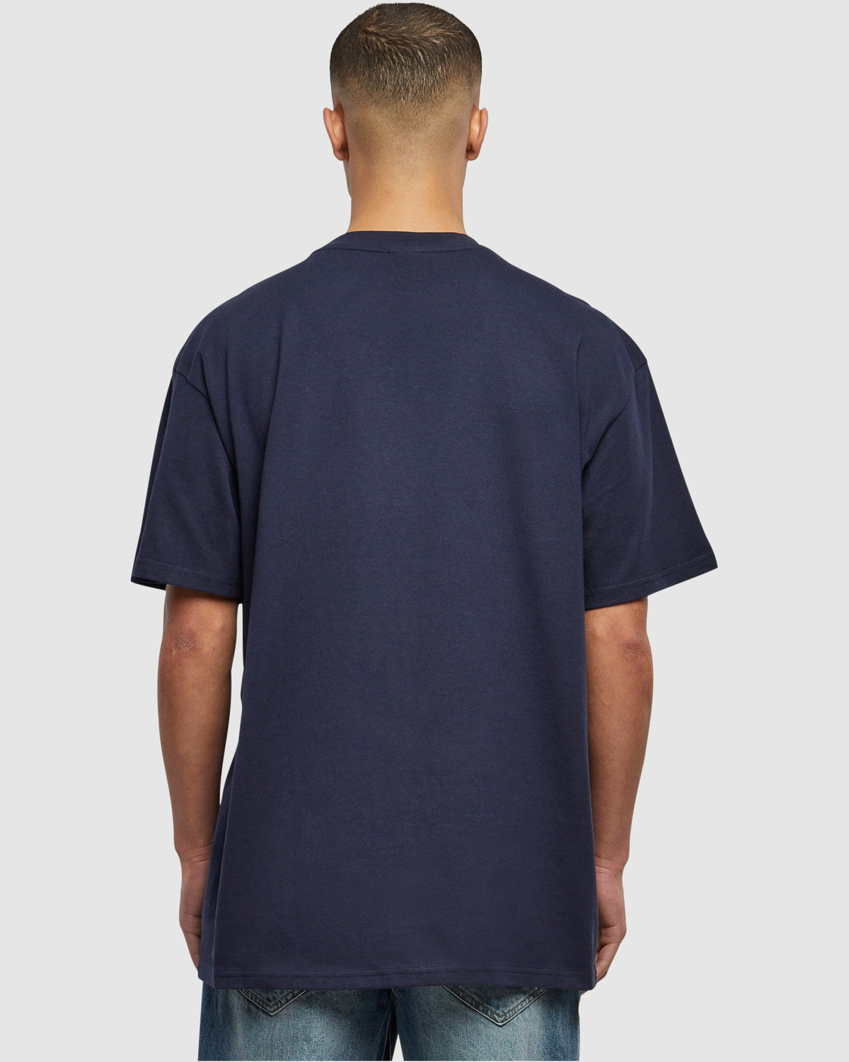 Heavy Oversized Tee - Midnight Navy — photo 4