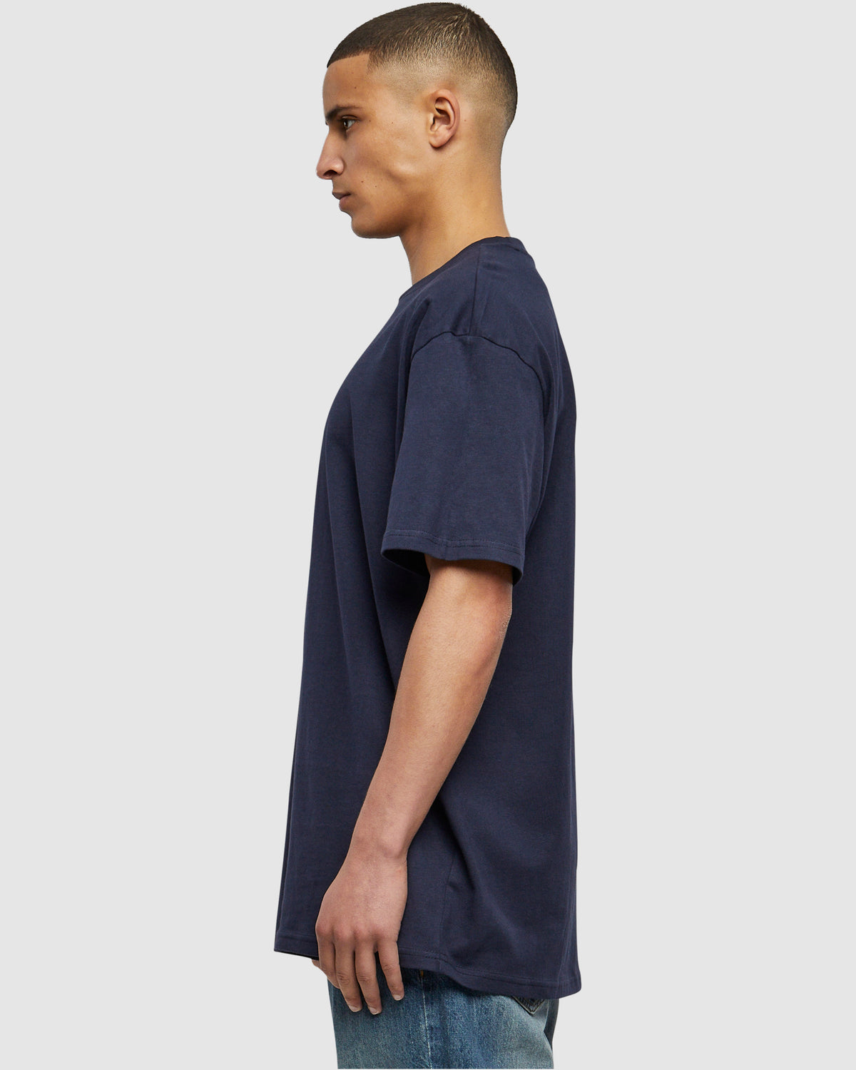Heavy Oversized Tee - Midnight Navy — photo 3