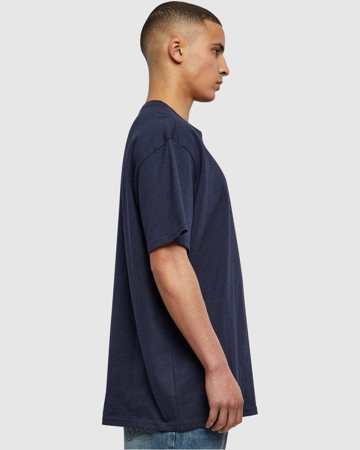 Heavy Oversized Tee - Midnight Navy — photo 5