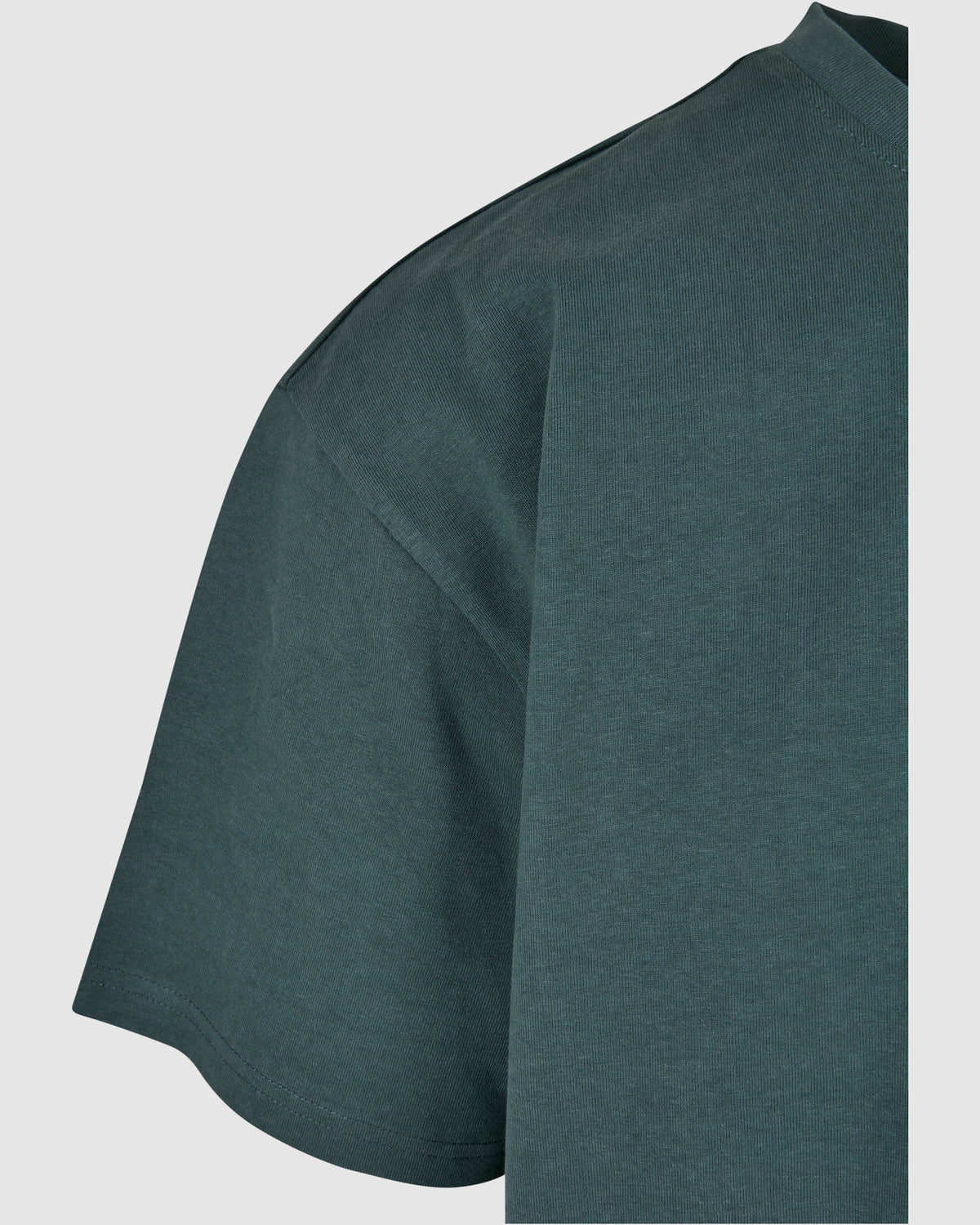 Heavy Oversized Tee - Bottle Green — photo 10
