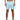 Mens Pattern Swim Shorts - Baltic Blue Bar Stripe
