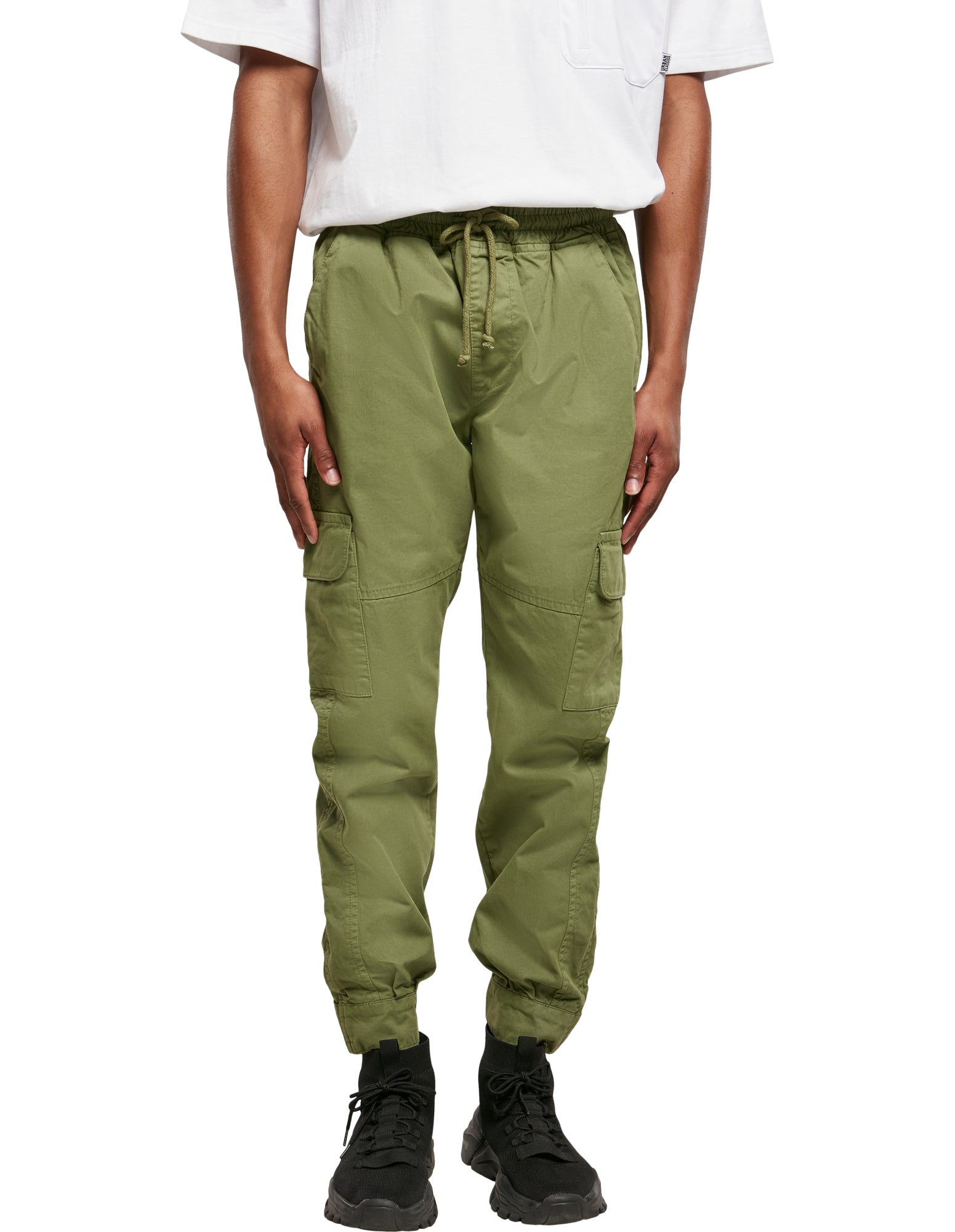 Mens Military Jog Pants - New Olive – Urban Classics