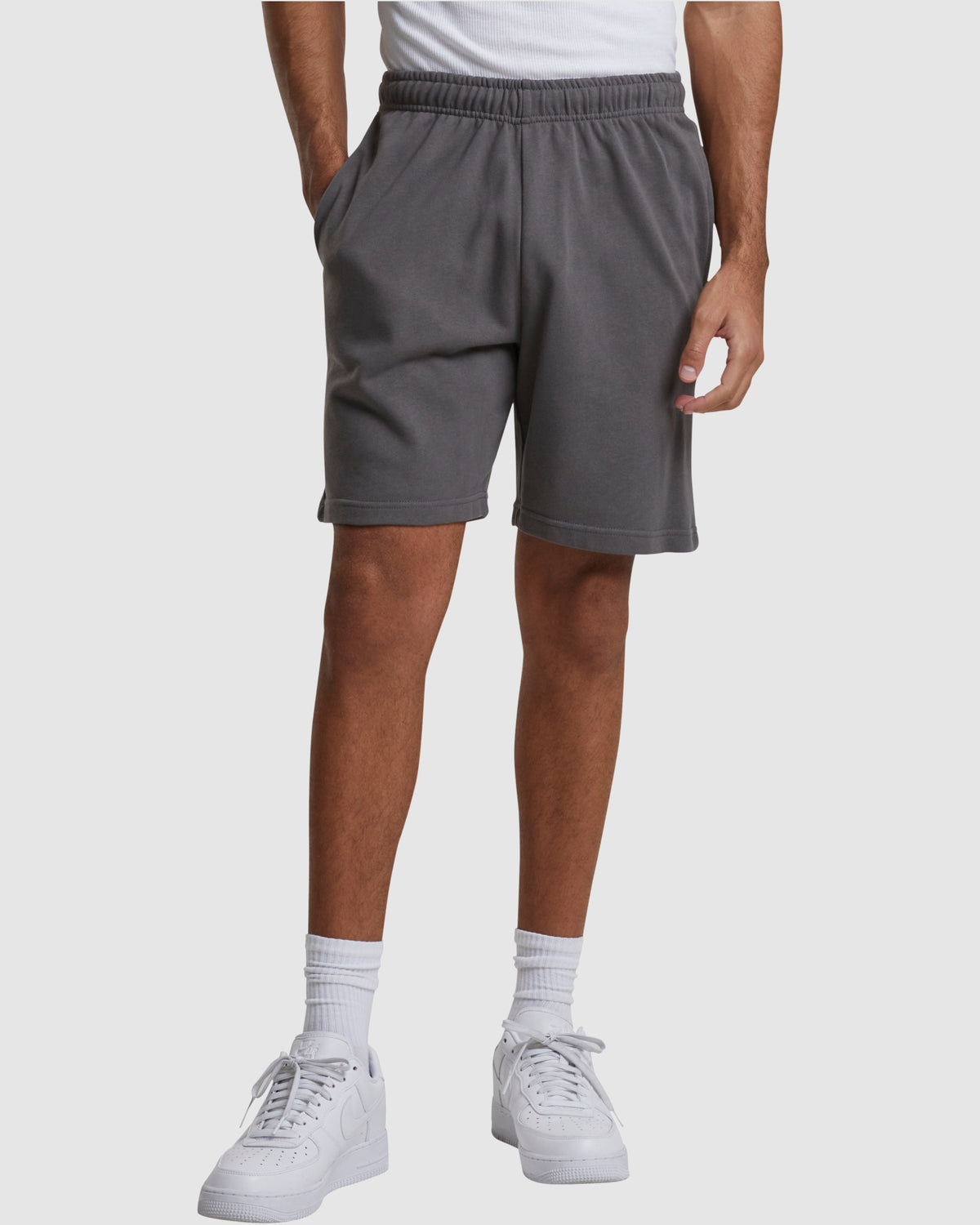 All Day Fleece Shorts - Magnet — photo 1