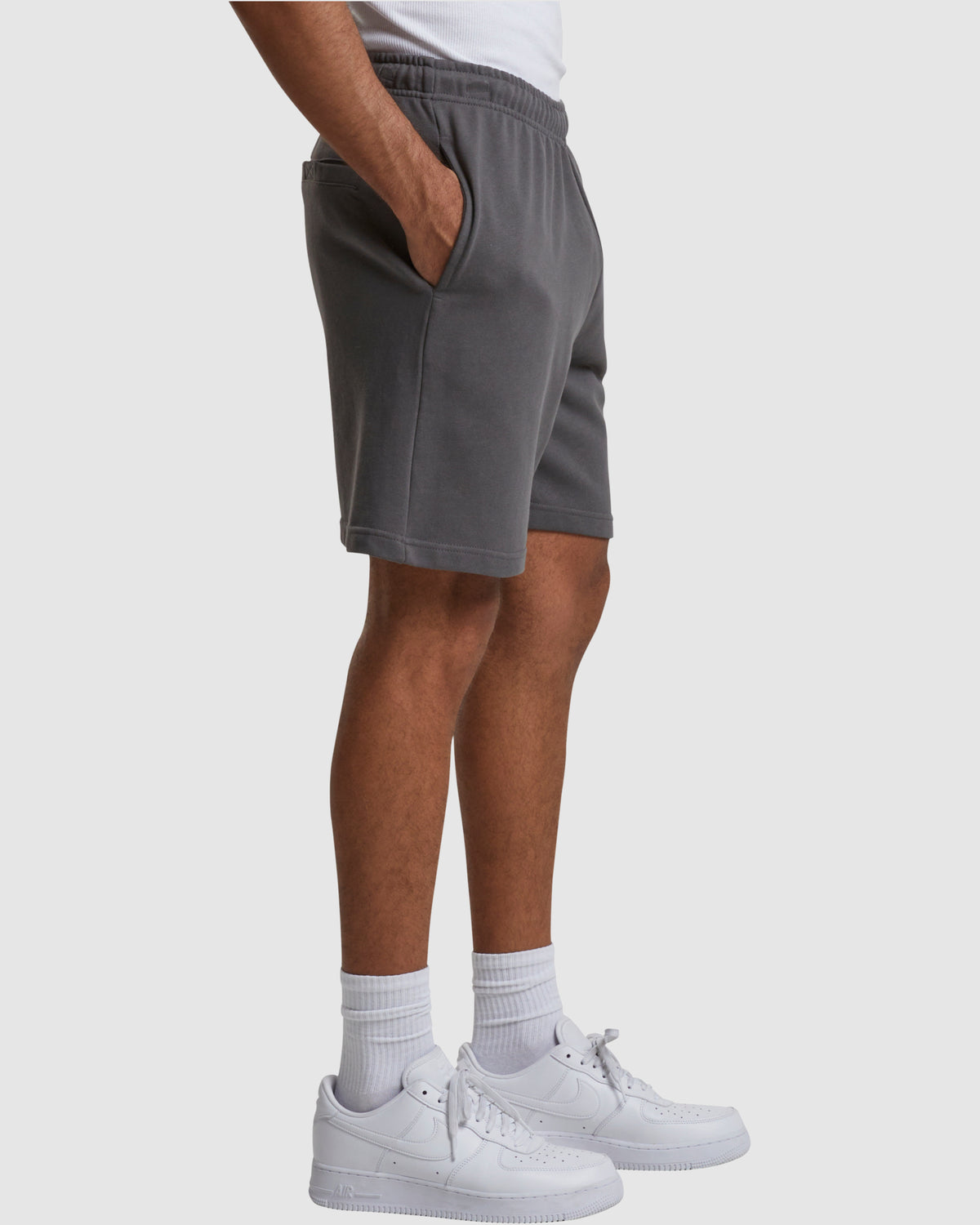 All Day Fleece Shorts - Magnet — photo 5