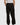Wide Pleated Cargo Pants - Black