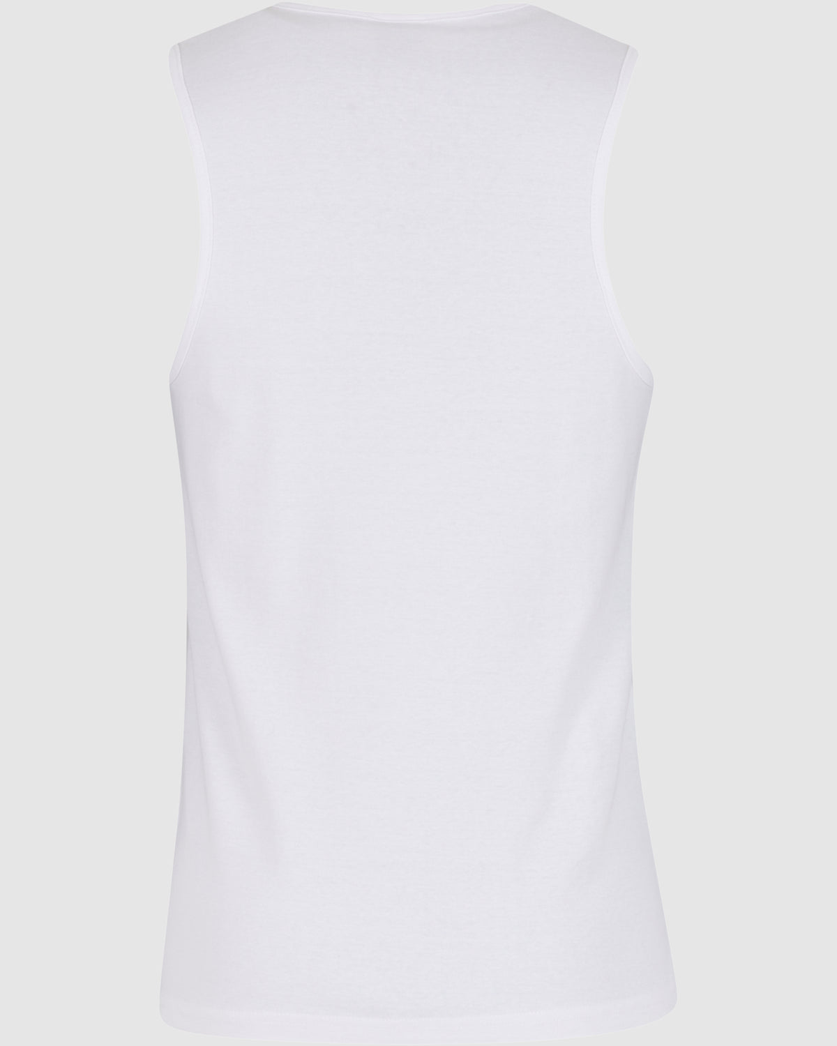 Ribbed Tank Undershirt 2Pack - White/White — photo 7