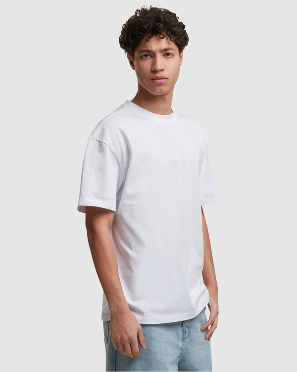 Cotton Loose Tee - White
